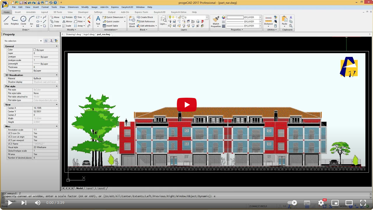 ProgeCAD 2017